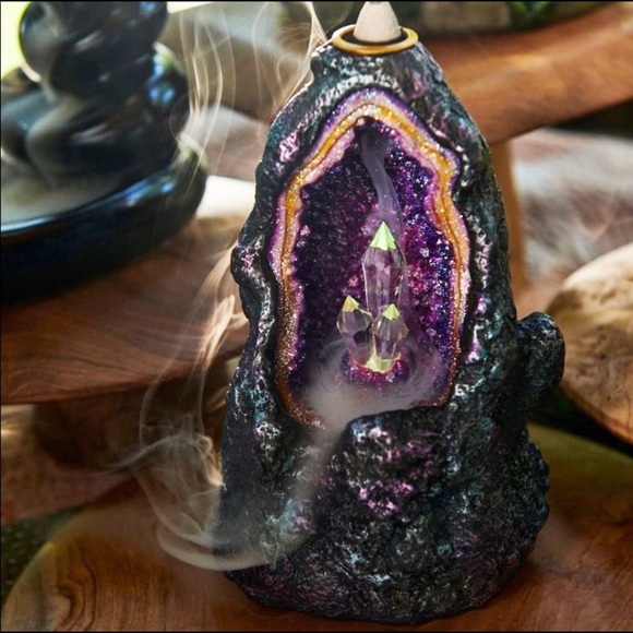 Other - 3/45$ NEW Geode Cave Incense Burner